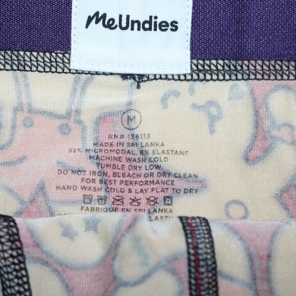 MeUndies Christmas Gingerbread peoples men's Trunks size medium - Picture 3 of 4